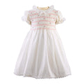 Swiss Dot Smocked Dress & Bloomers