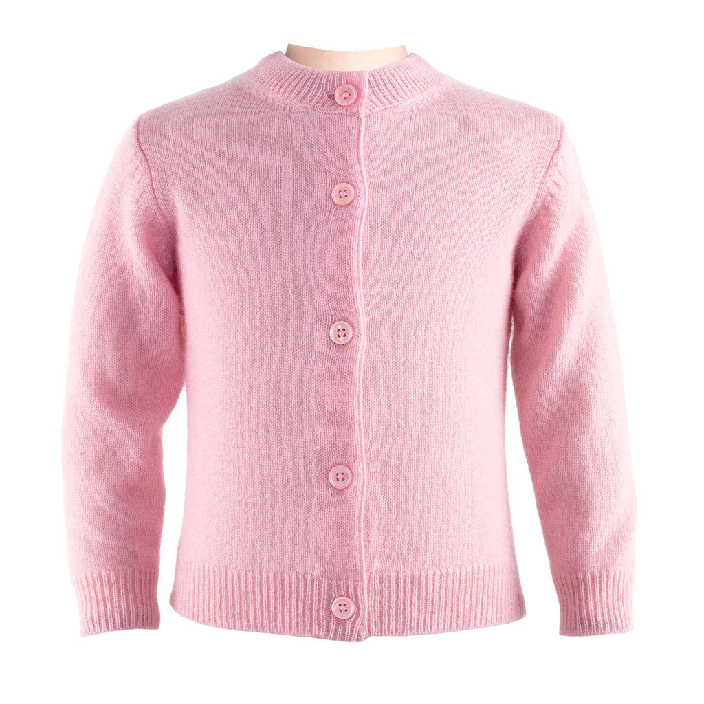 Pink Cashmere Cardigan, Baby Sizes