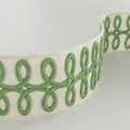 Trimming Trianon Muette Braid Green/Ivory NCT513-04