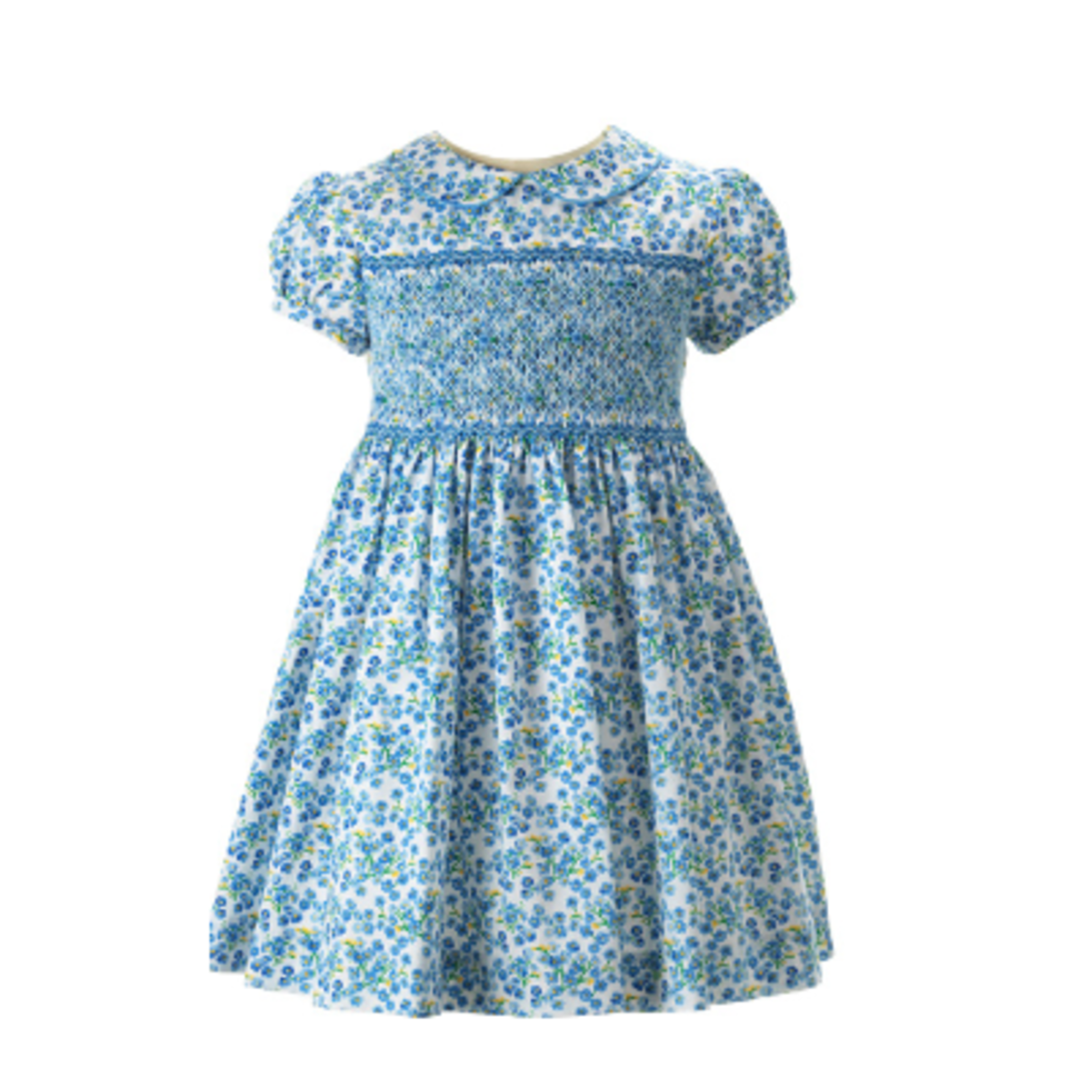 Forget Me Not Smocked Dress & Bloomers
