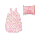 Ultimate Newborn Pink Floral Sleepsack & Bath Gift Set